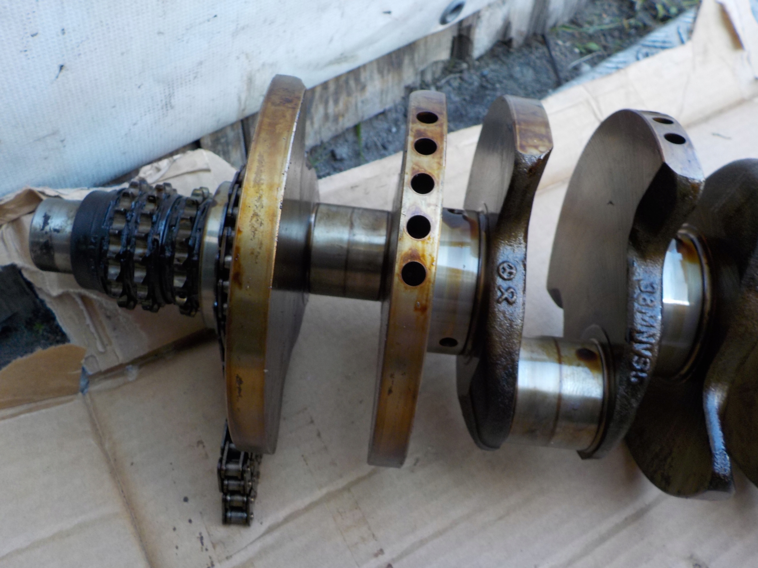 MERCEDES W220 s600 crank 5.8 38MNVS5