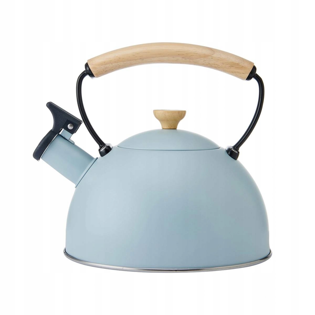 Kanvica na vodu s píšťalkou, nebesky modrá, 1.6 l