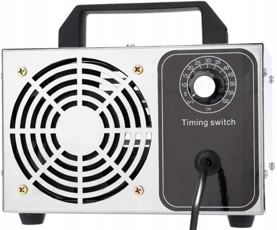 GENERATOR OZONU OZONATOR 60 000 MG/H + CZASOMIERZ DO DOMU SAMOCHODU MOCNY Marka Vosoco