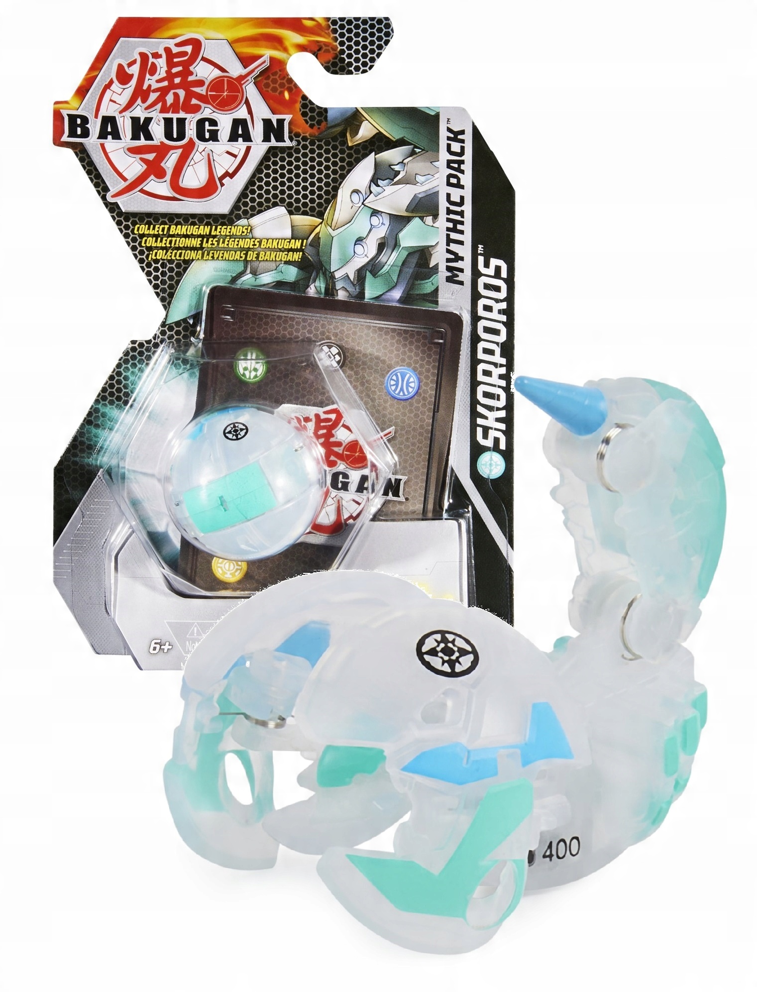

Bakugan Figurka Mythic Pack Kula Skorporos