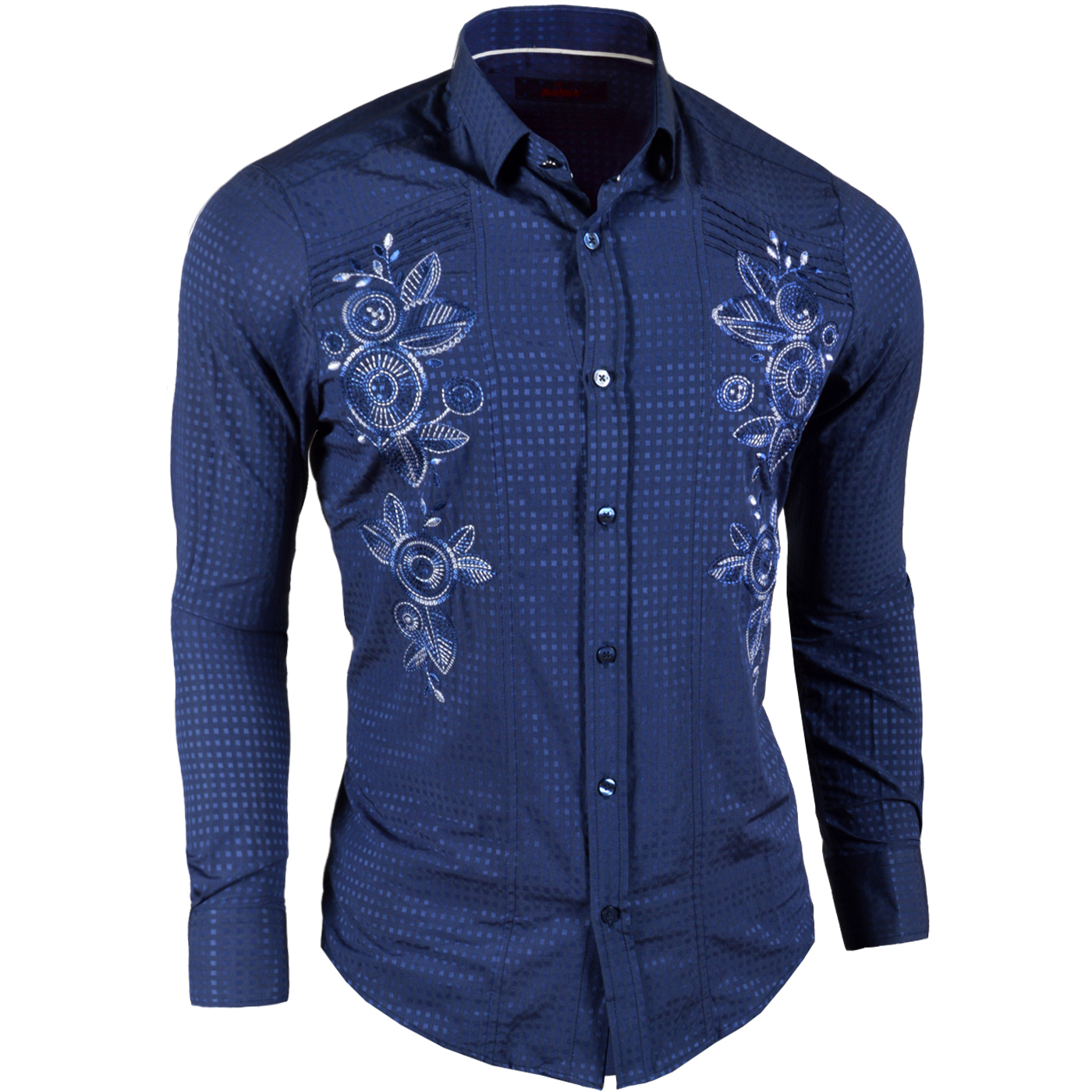 Pánská košile Casual s výšivkou Mondo Limited