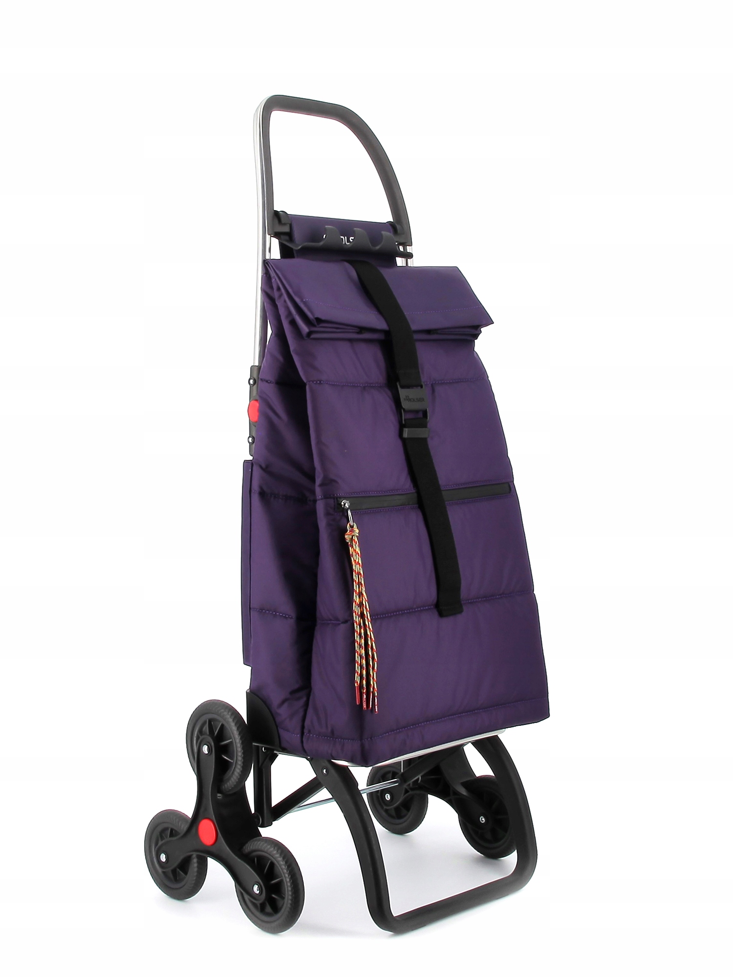 Rolser Big Polar 6L Vozík na kolečkách nákupní taška fialová