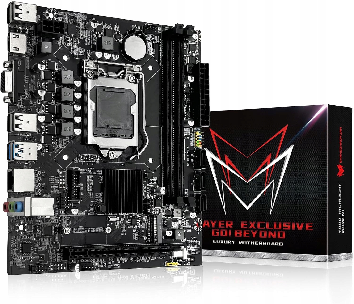 Základní deska Shangzhaoyuan H110 Lga Intel Itx Pentium/Celeron/Core 6,7,8,9