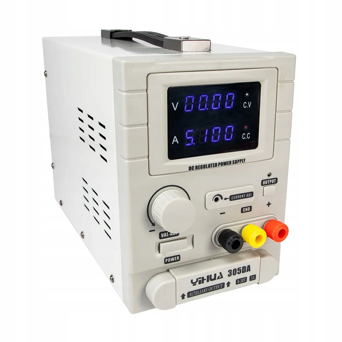 Laboratorní napájecí zdroj Yihua 305DA přesný jednoduchý 30V 5A Led