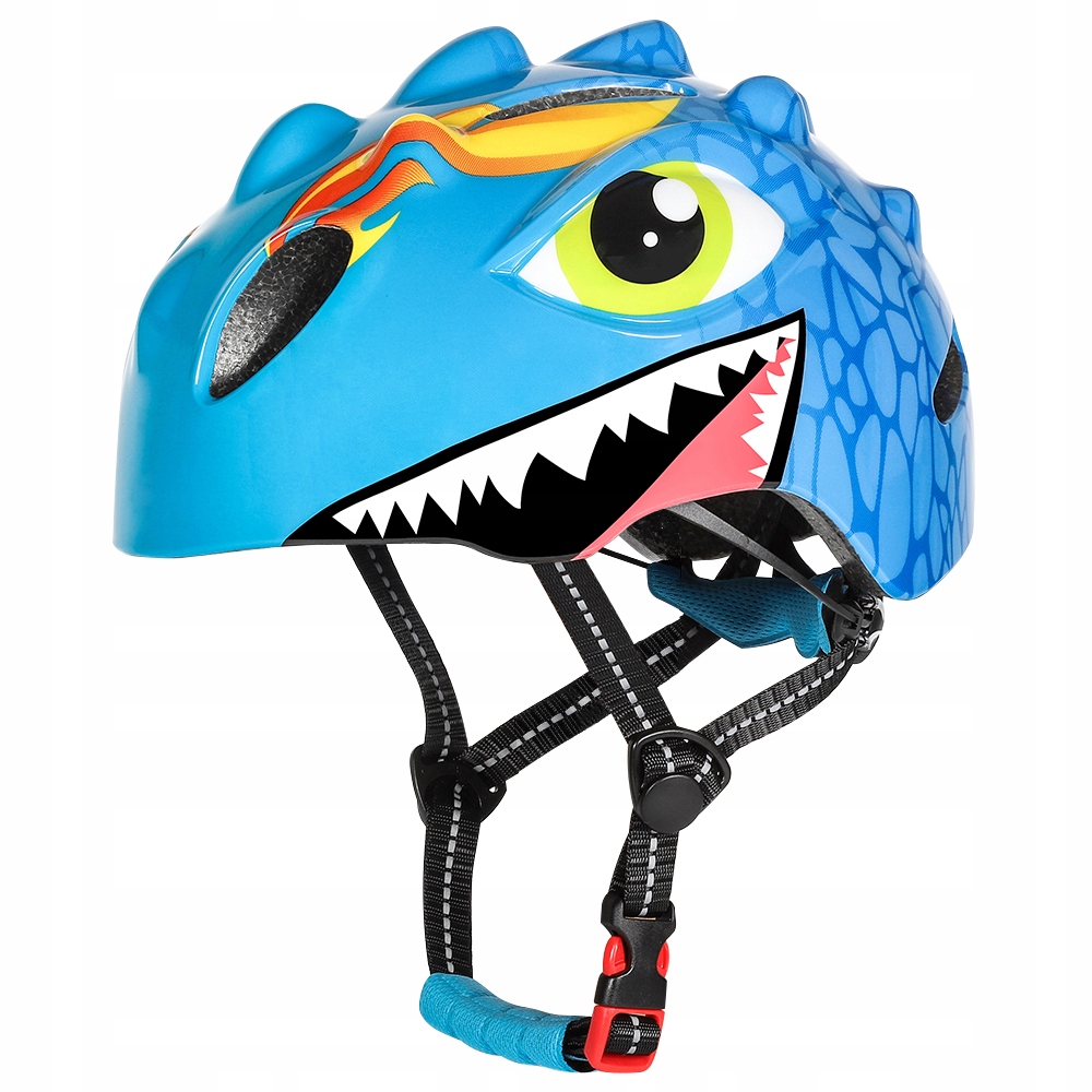

Kask Rowerowy Dziecięcy Dinozaur S/m dla dzieci
