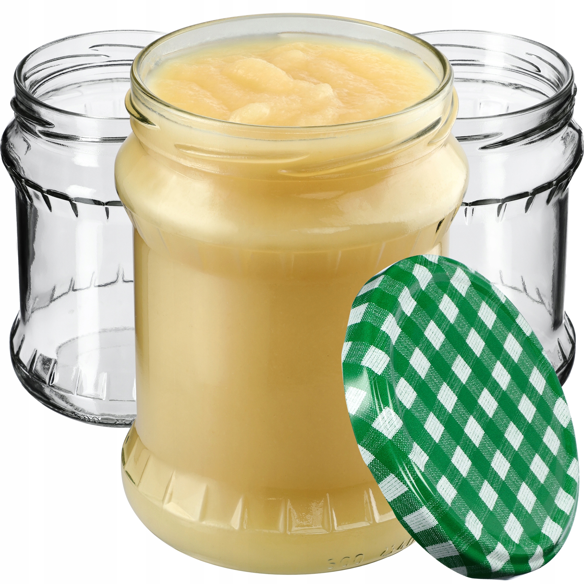 

8x Słoik Na Przetwory 500ml Dżem Miód Wieczko FI82