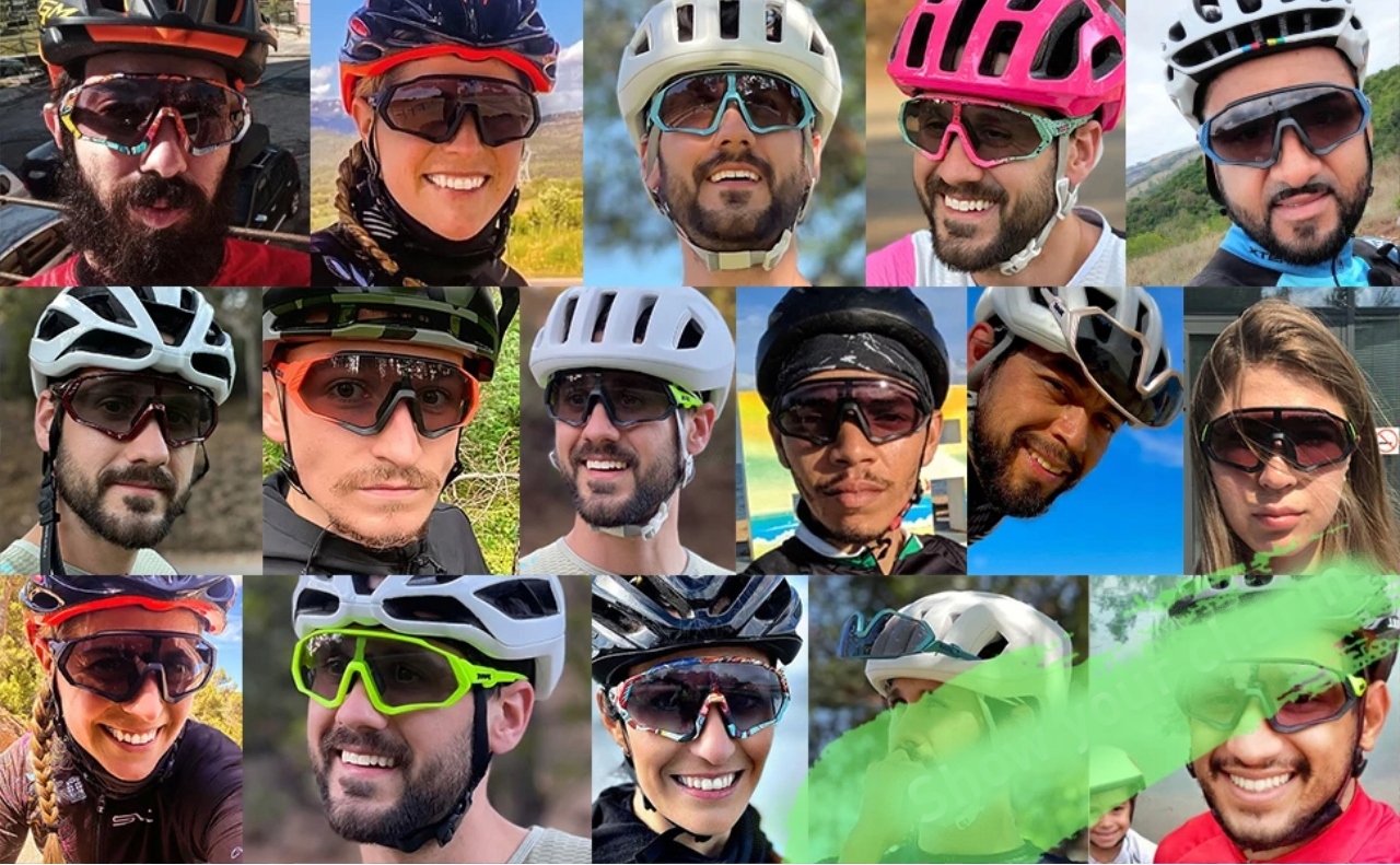 OKULARY ROWEROWE SPORTOWE NA ROWER FOTOCHROMOWE UV400 FOTOCHROMEM Płeć produkt uniseks