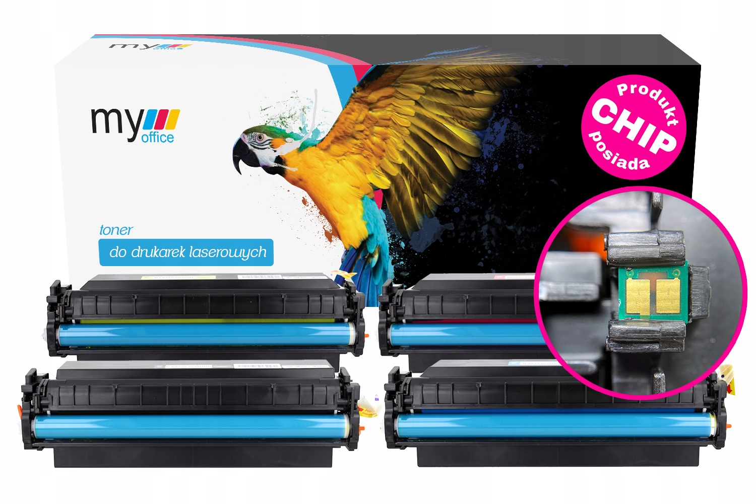 

Komplet Cmyk do W2030X 415X M454DN M479DW M479FNW