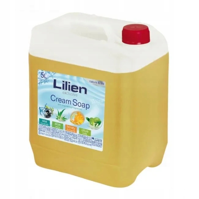 Mýdlo V Tekutině Domů Náhradní Objem 5L Honey&propolis Mýdla Lilien