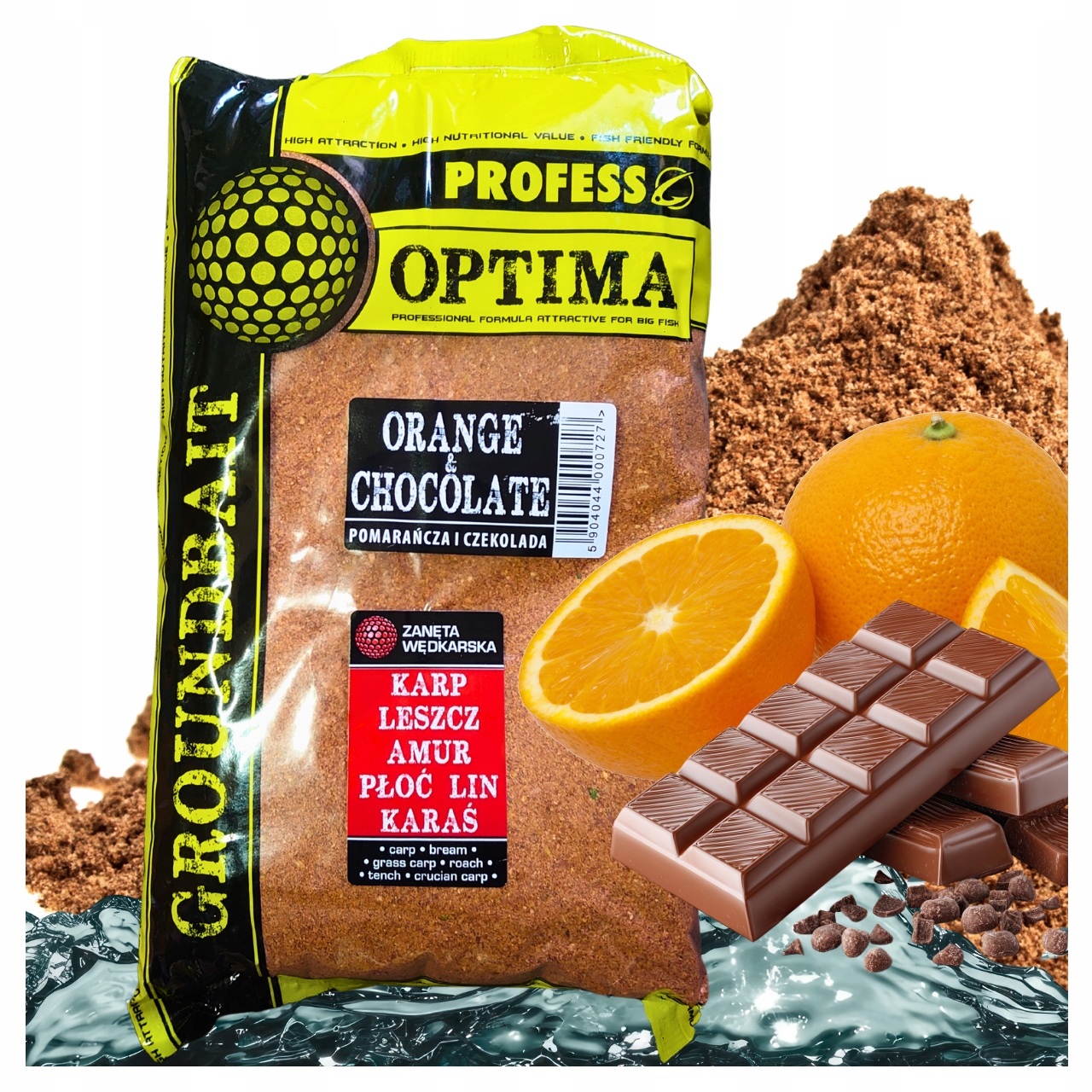 Zanęta Profess Optima Pomarańcza & Czekolada 1 kg