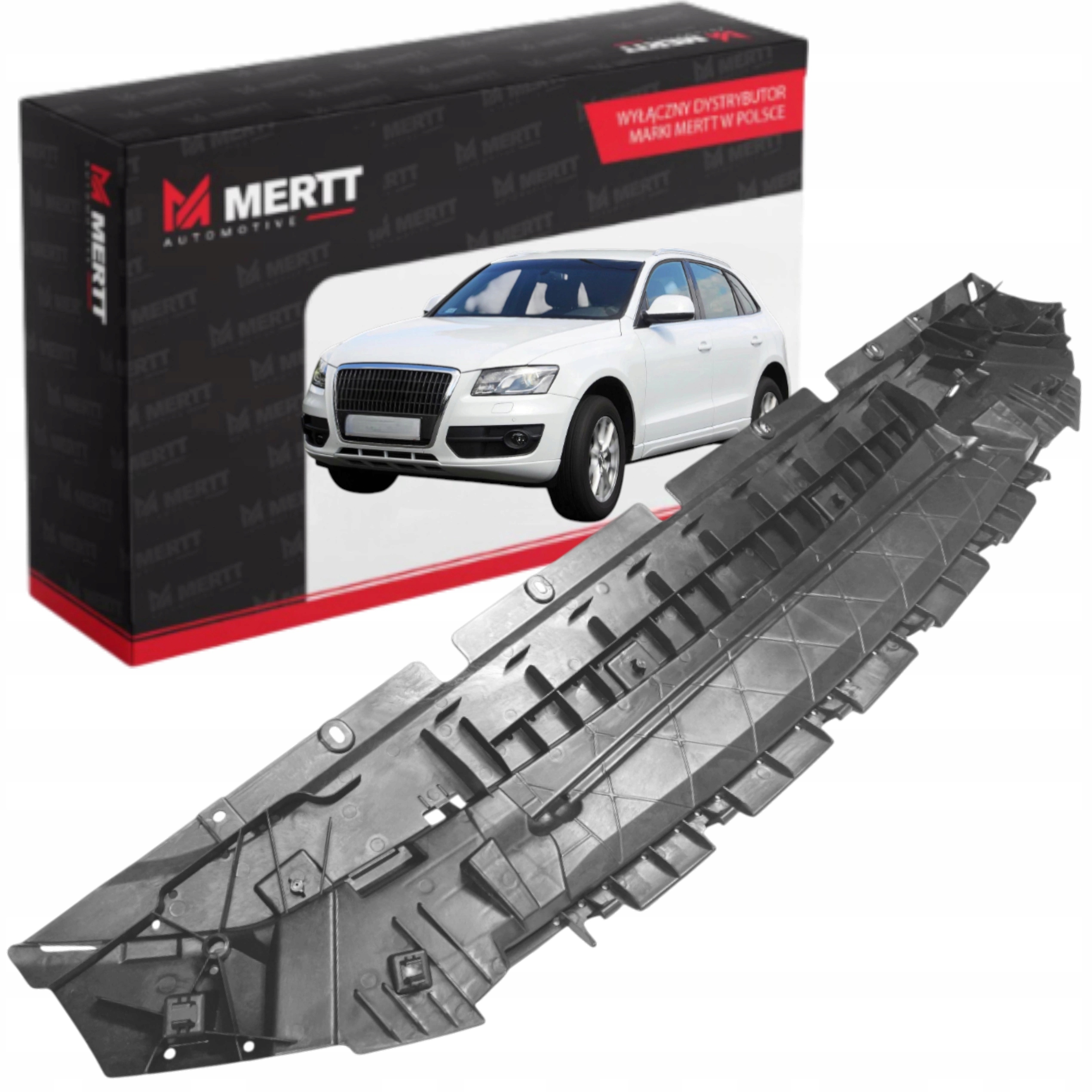 Audi Q5 II 80A 16-20 S-Line krytka pod nárazník deska spoiler podlaha