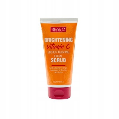 BEAUTY FORMULAS peeling do twarzy z Wit. C 150 ml