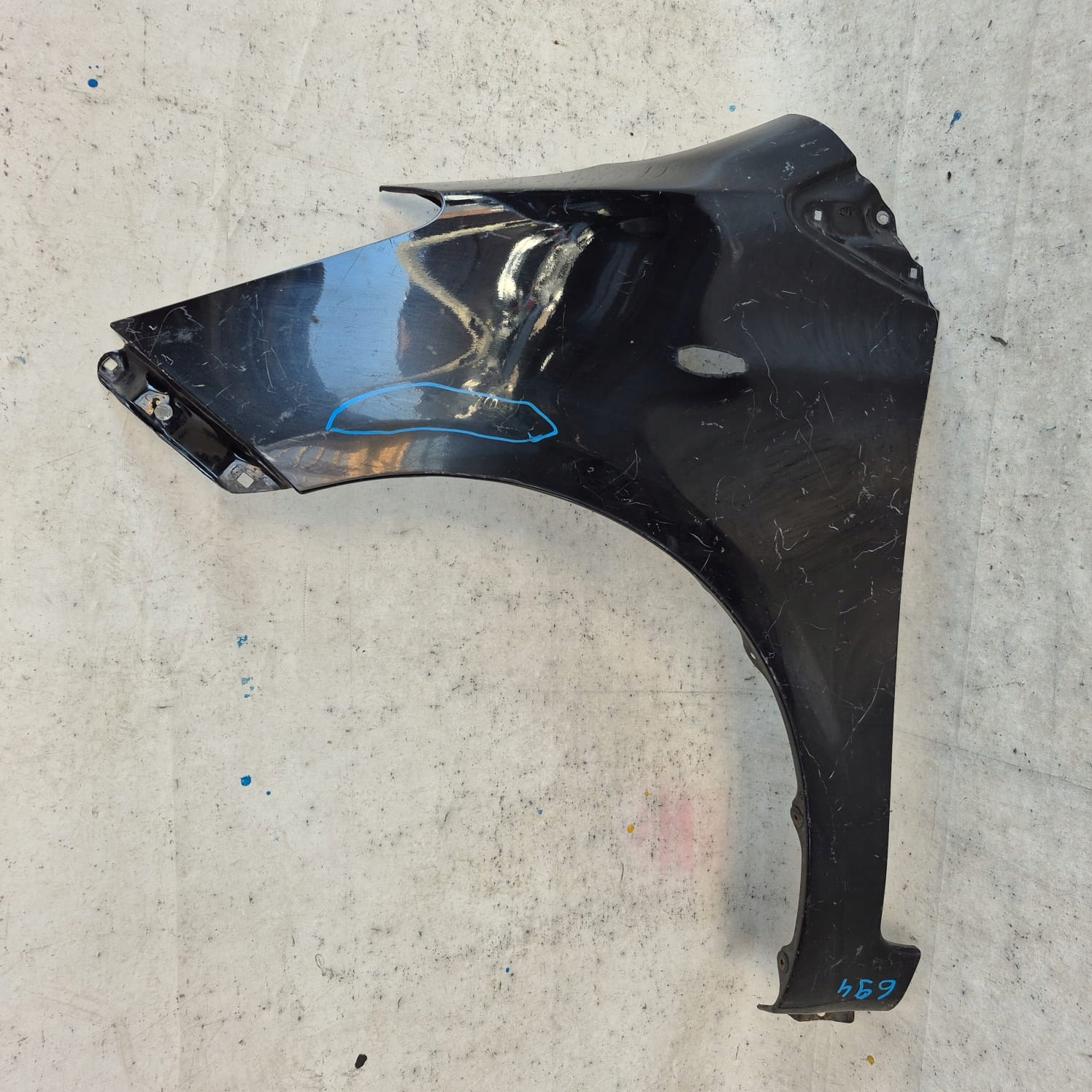 TOYOTA YARIS II 2 05-11 fender front front left