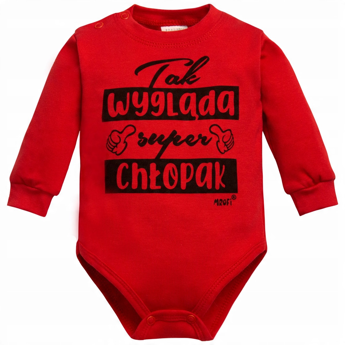 

Body długi rękaw Tak Wygląda Chłopak 74