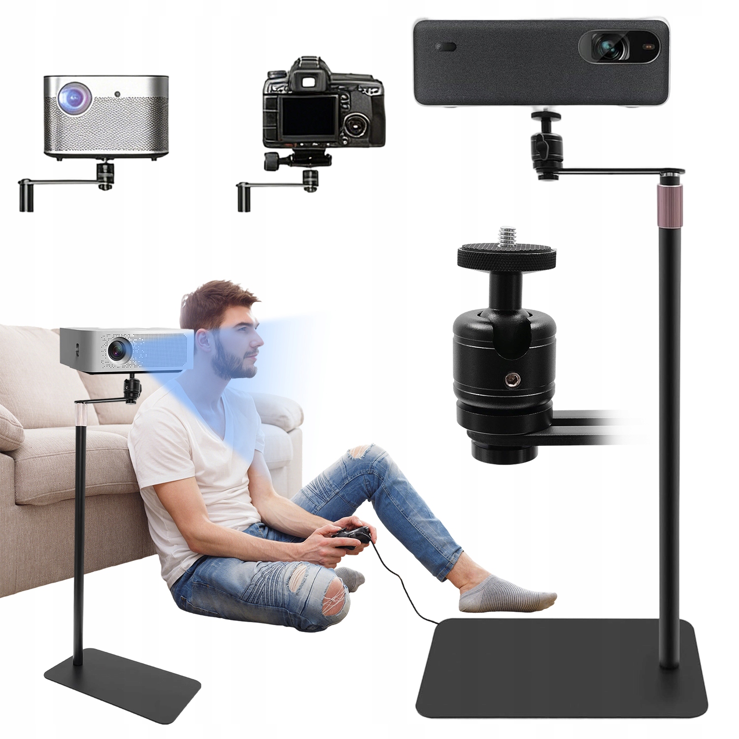 Nastavitelný Stojan Na Projektor, Stojan Na Projektor Stojící Na Podlaze