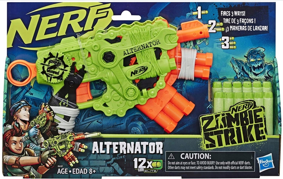 WYRZUTNIA NERF ZOMBIE STRIKE ELITE ALTERNATOR