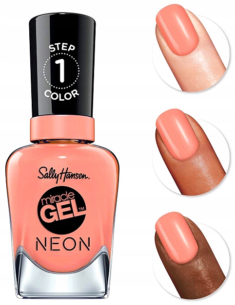 

Sally Hansen Miracle Gel Lakier Peach Please 051