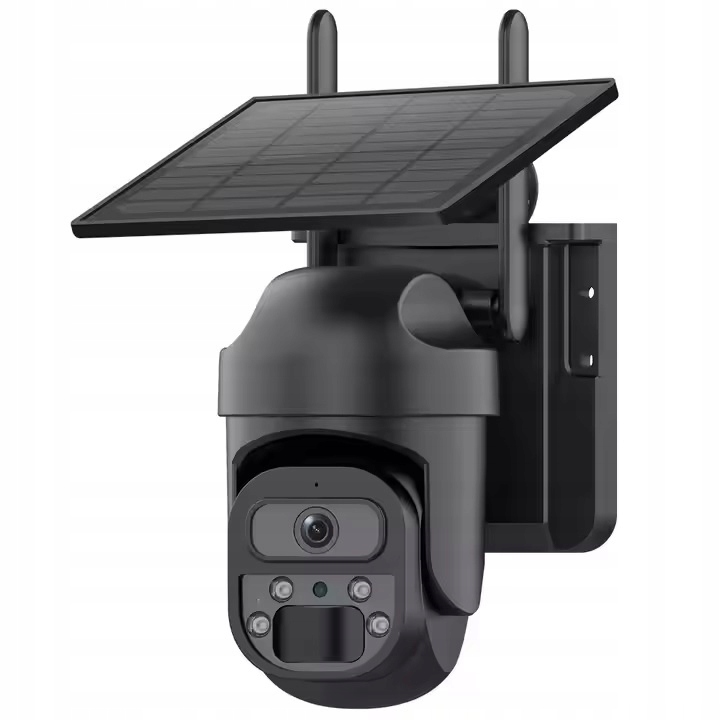 Kamera Solarna Na Kartę Sim 4G Gsm 2K 6MP podgląd na telefonie Fotopułapka