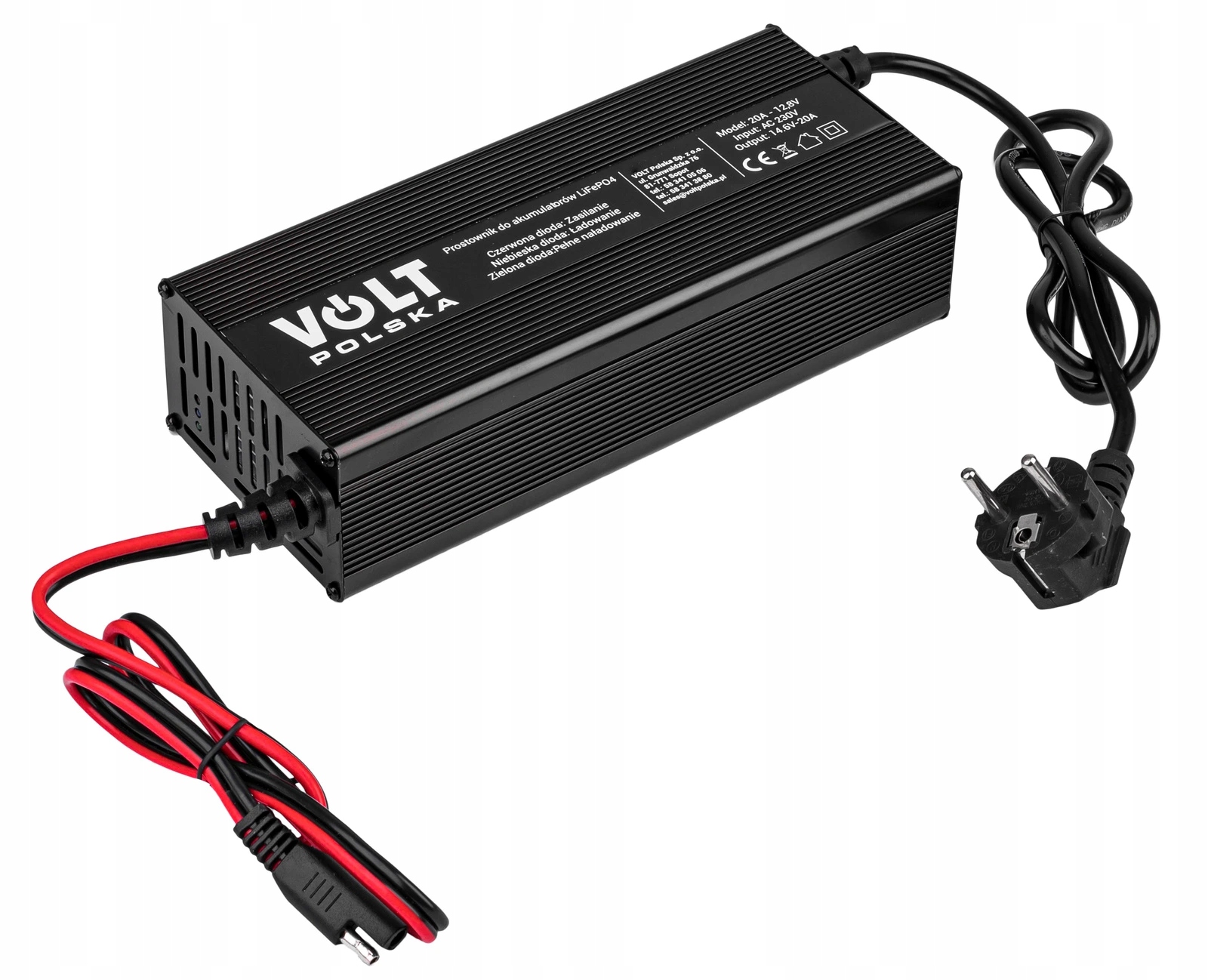 Špeciálna nabíjačka na batérie lifepo4 20a (12,8V) volt