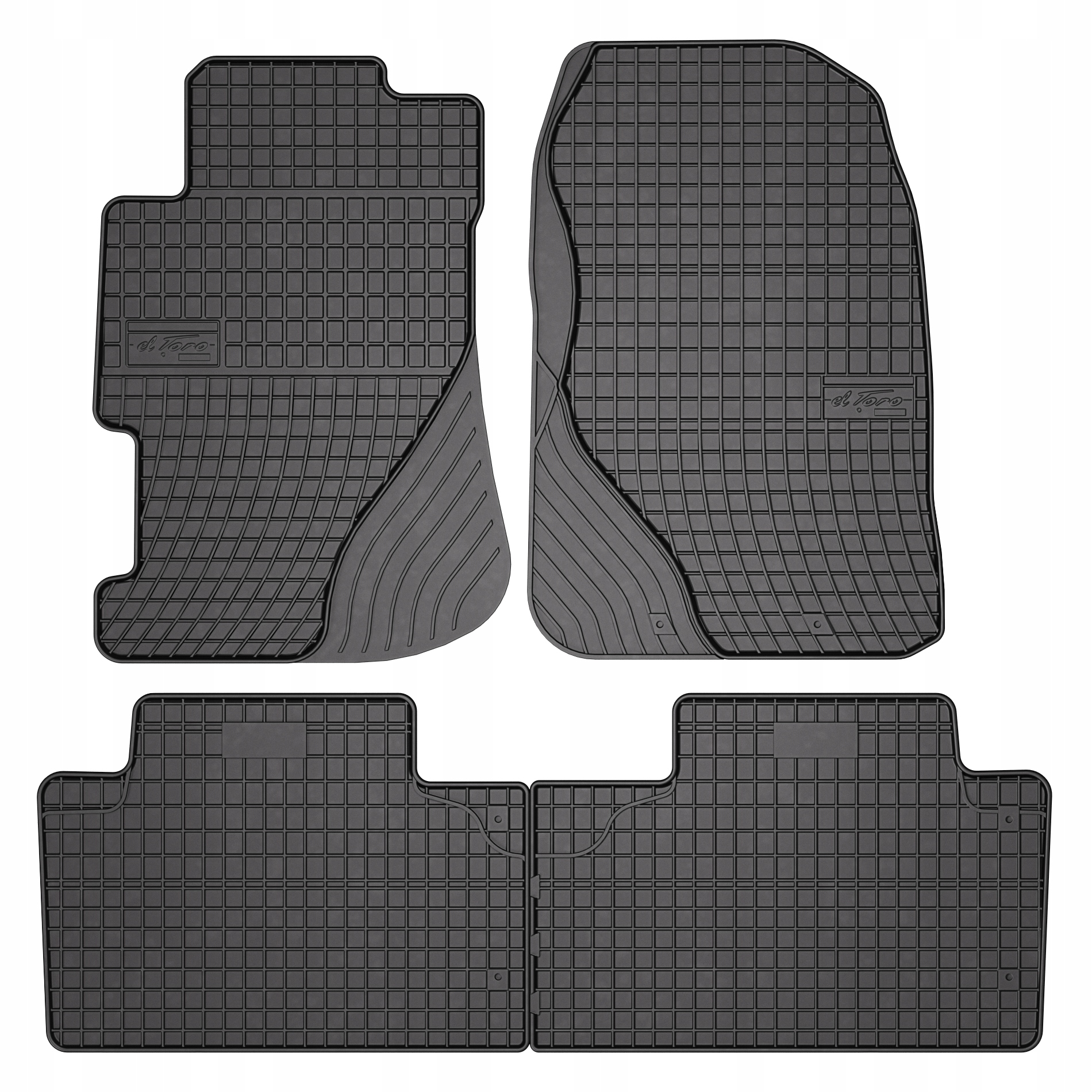 

Dywaniki gumowe ElToro do Honda Civic VII 2000-06