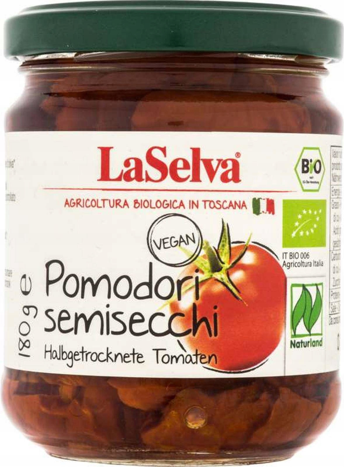 La Selva Rajčata sušená v olivovém oleji Bio 180 g