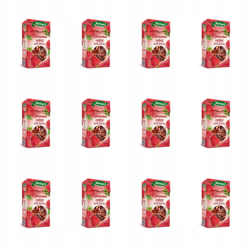 Napar owocowy Malinowa rozkosz 100g Herbapol Lublin X12