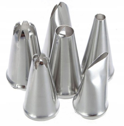 Silikonowy rękaw cukierniczy z końcówkami do bezy Rodzaj akcesoriów inny