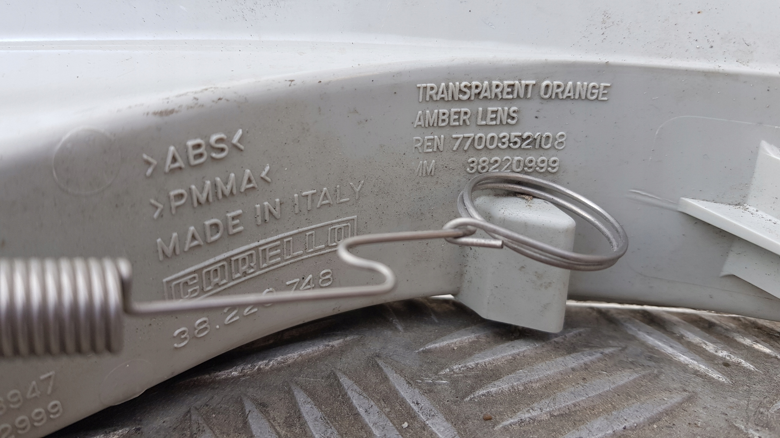 RENAULT MASTER MOVANO indicator right
