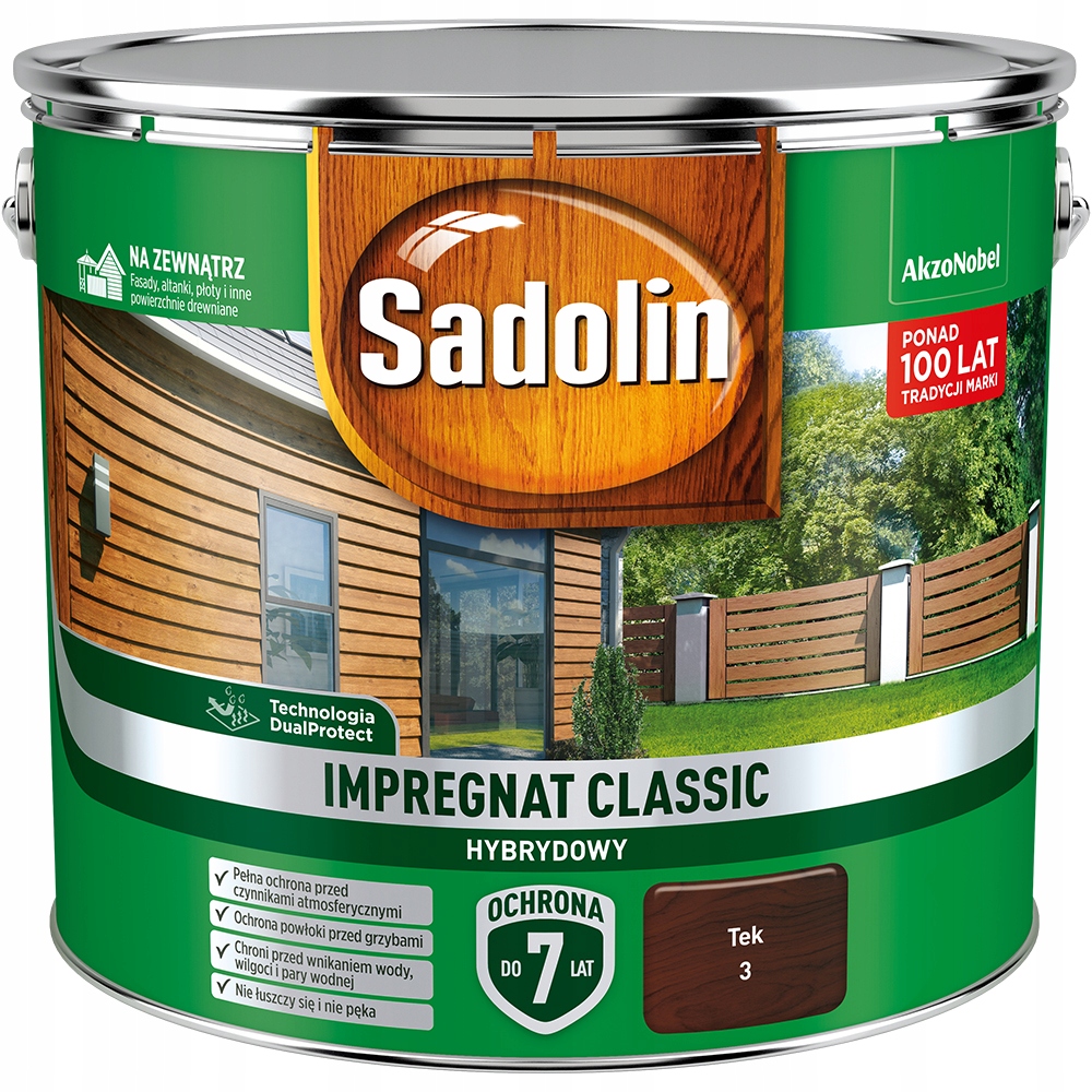 Sadolin Classic Impregnat 9L Tek