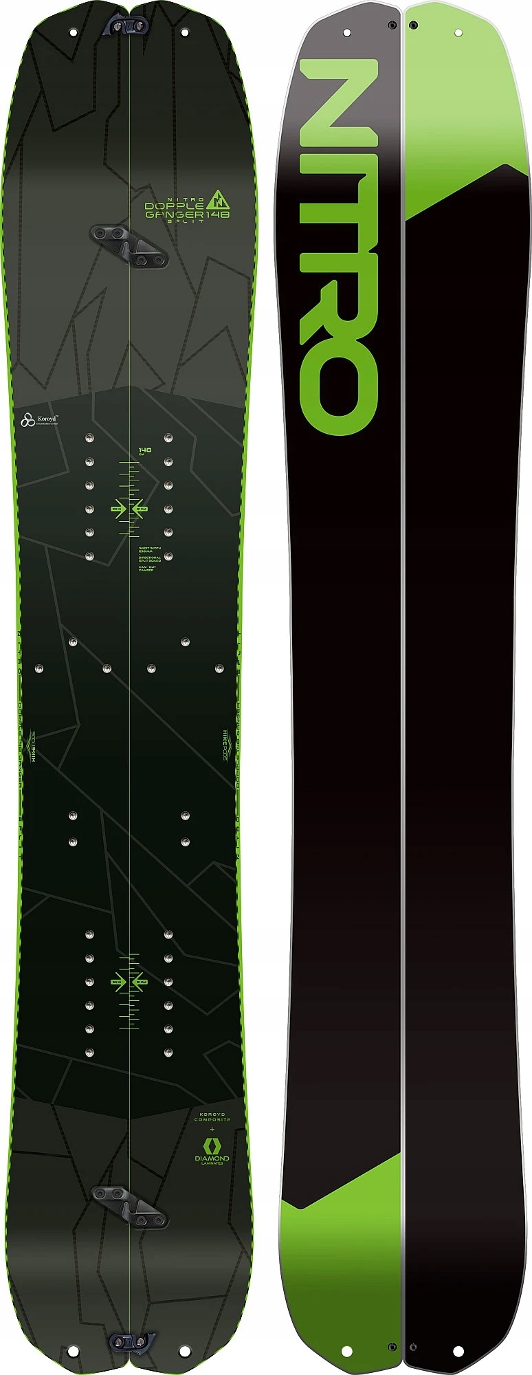splitboard Nitro Doppleganger Assorted