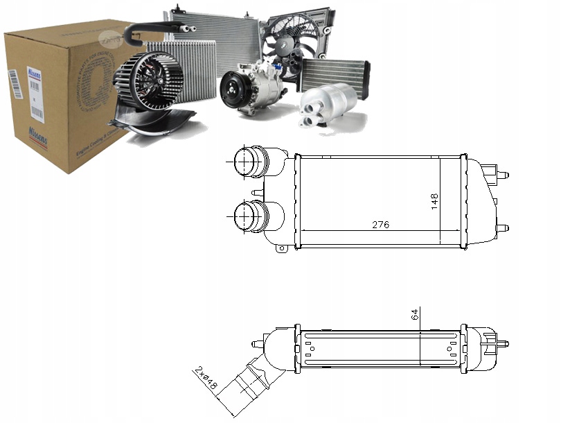 ИНТЕРКУЛЕР NISSENS384j3 7033016