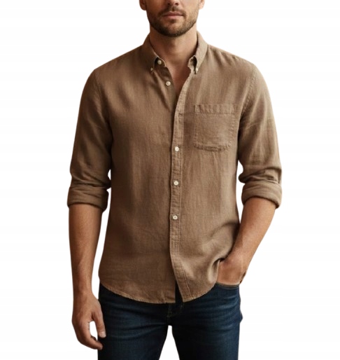 Košile Abercrombie&Fitch XL od 350 Pln Lněná