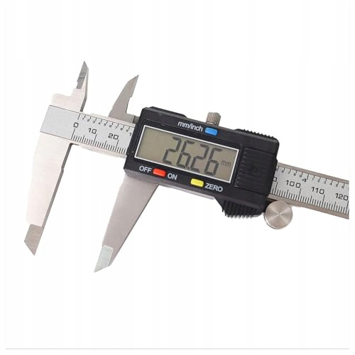 DÖNGES Cyfrowa Suwmiarka 200mm LCD Stal Nierdzewna Pomiar — miniatura 2