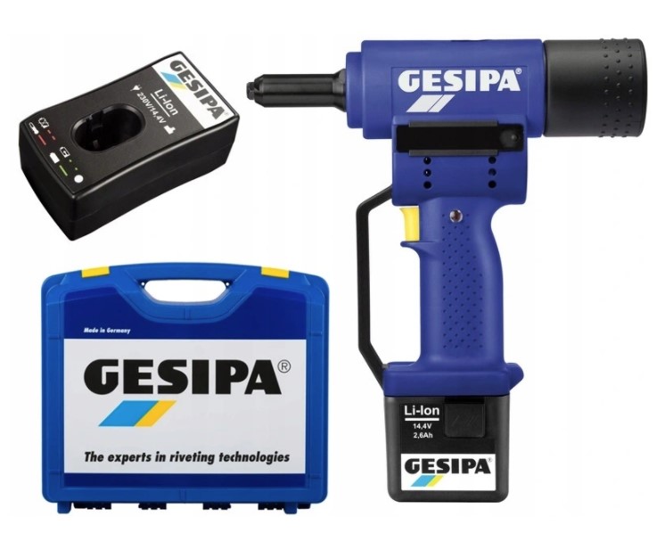 Akumulátorová Nitovačka Powerbird 14,4V Gesipa