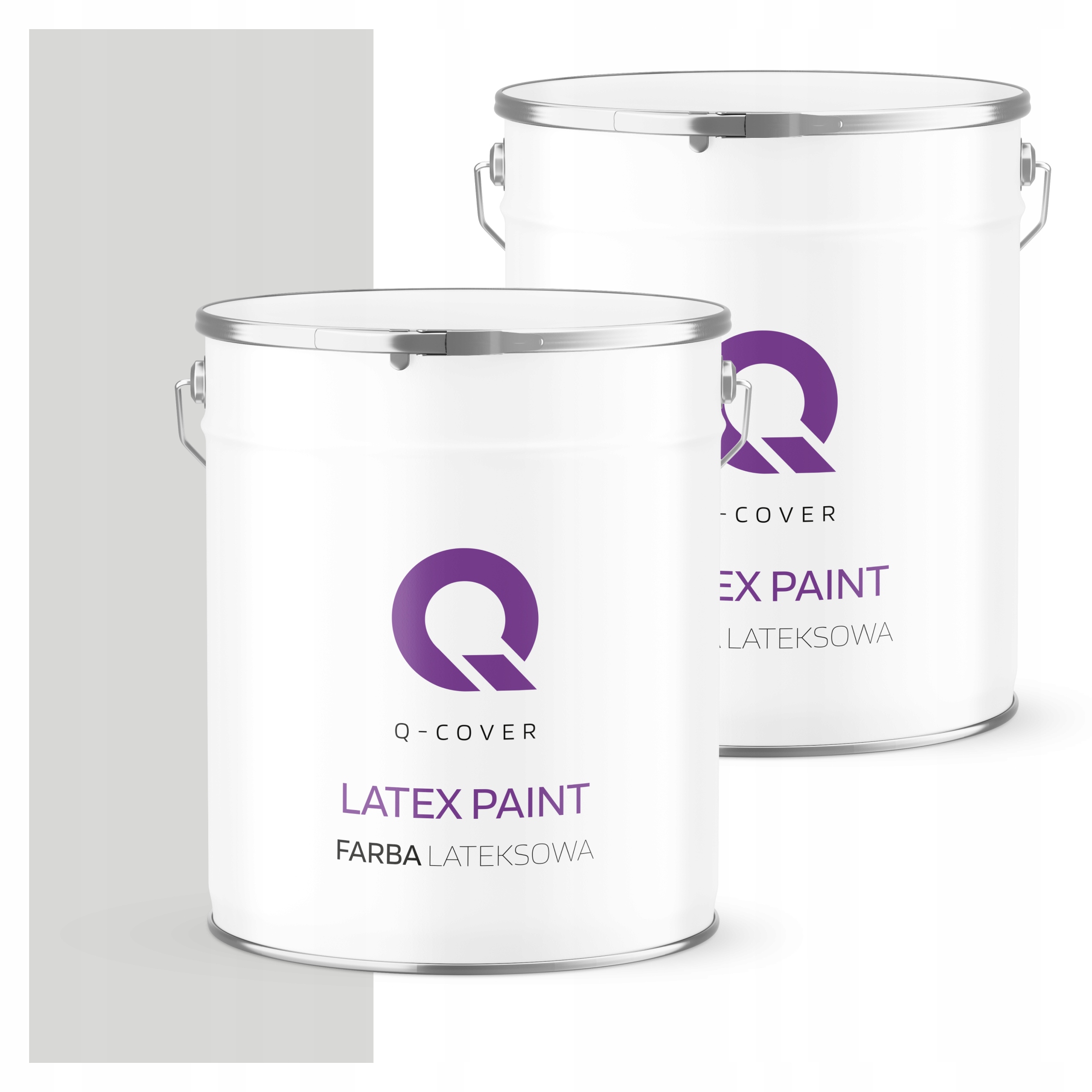 Latexová Farba Na Stropné Steny Hlboká Matná 5 L Šedá H0003 Trvanlivá