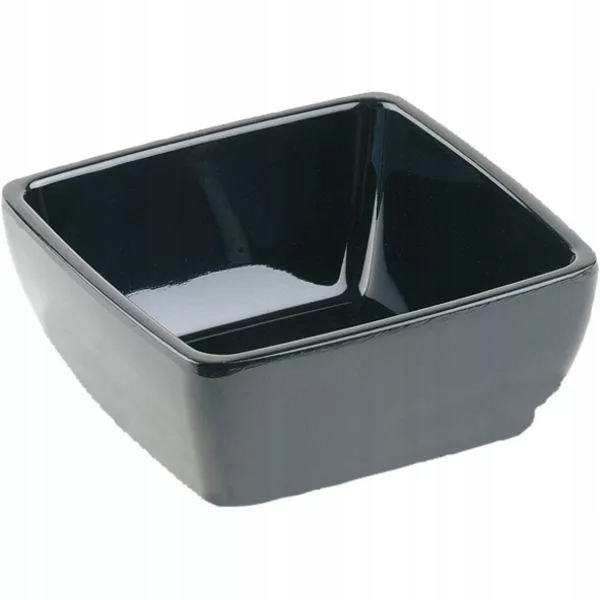 Aps Miska hranatá melamin Pure 3,8 l, černá