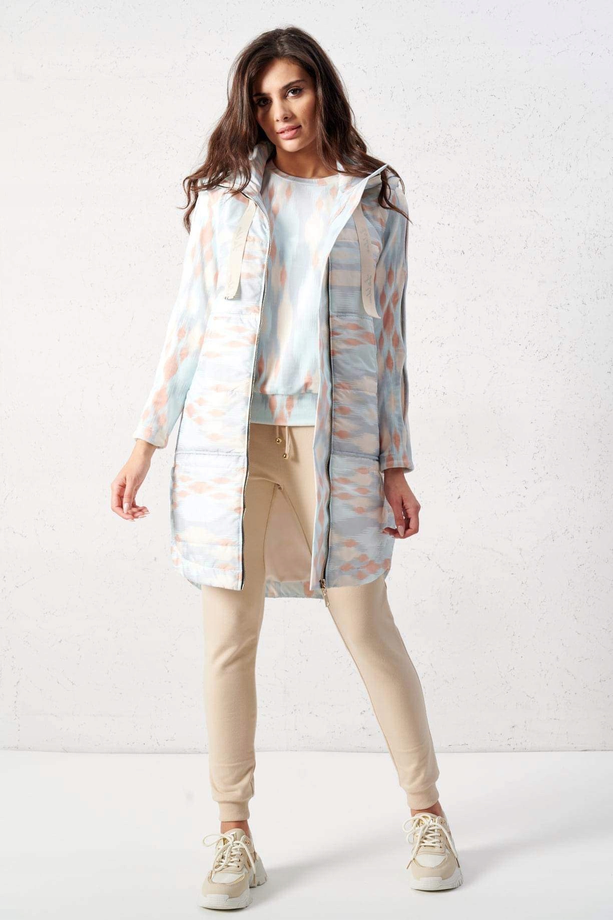 Vesta vesta modrá s béžovou Lalous velikost L