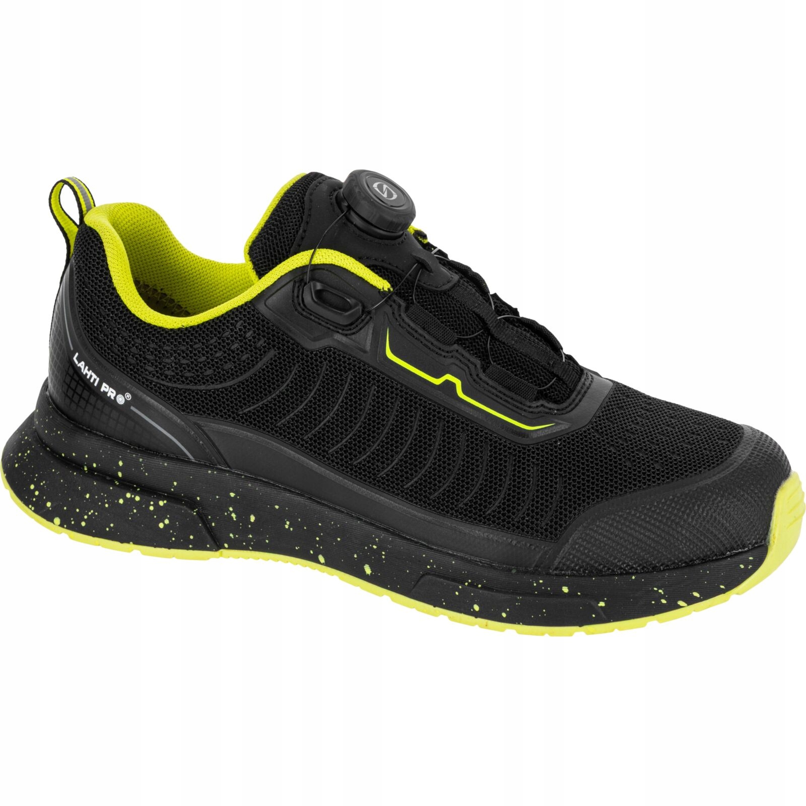 Półbuty dekarskie robocze bez podnoska czarno-zielone Spinon 40 Lahti Pro