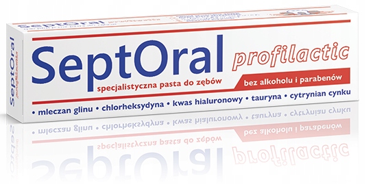

Septoral Pasta Do Zębów Na Paradontozę 100 ml