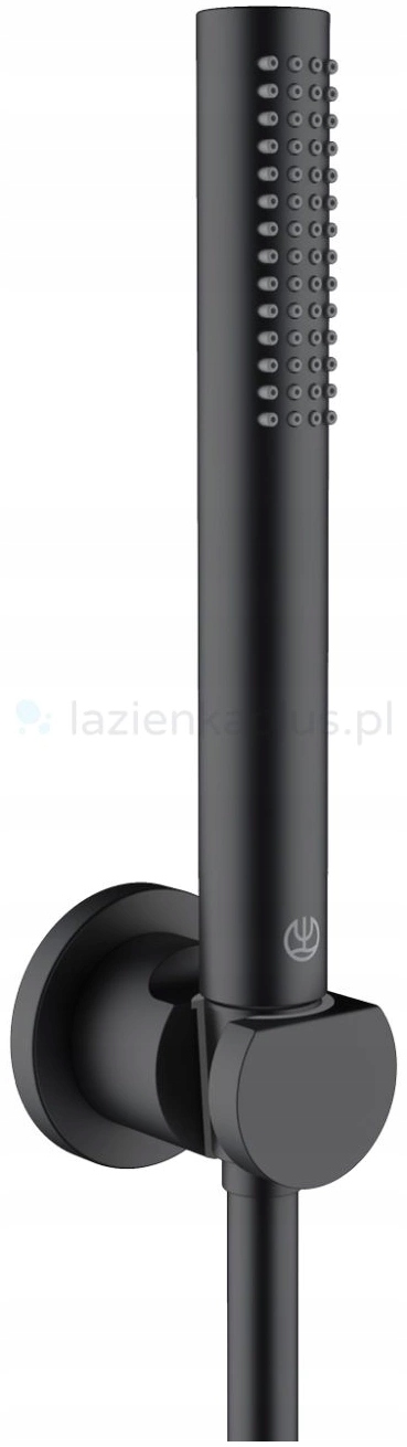 Zestaw prysznicowy Kludi Nova Fonte Puristic 2085039-15 czarny mat