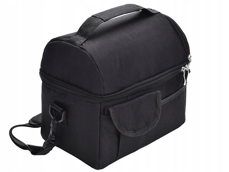 Torba TERMICZNA CZARNA Śniadaniowa Kuferek Lunch BOX XXL Izolacyjna Kod producenta L346