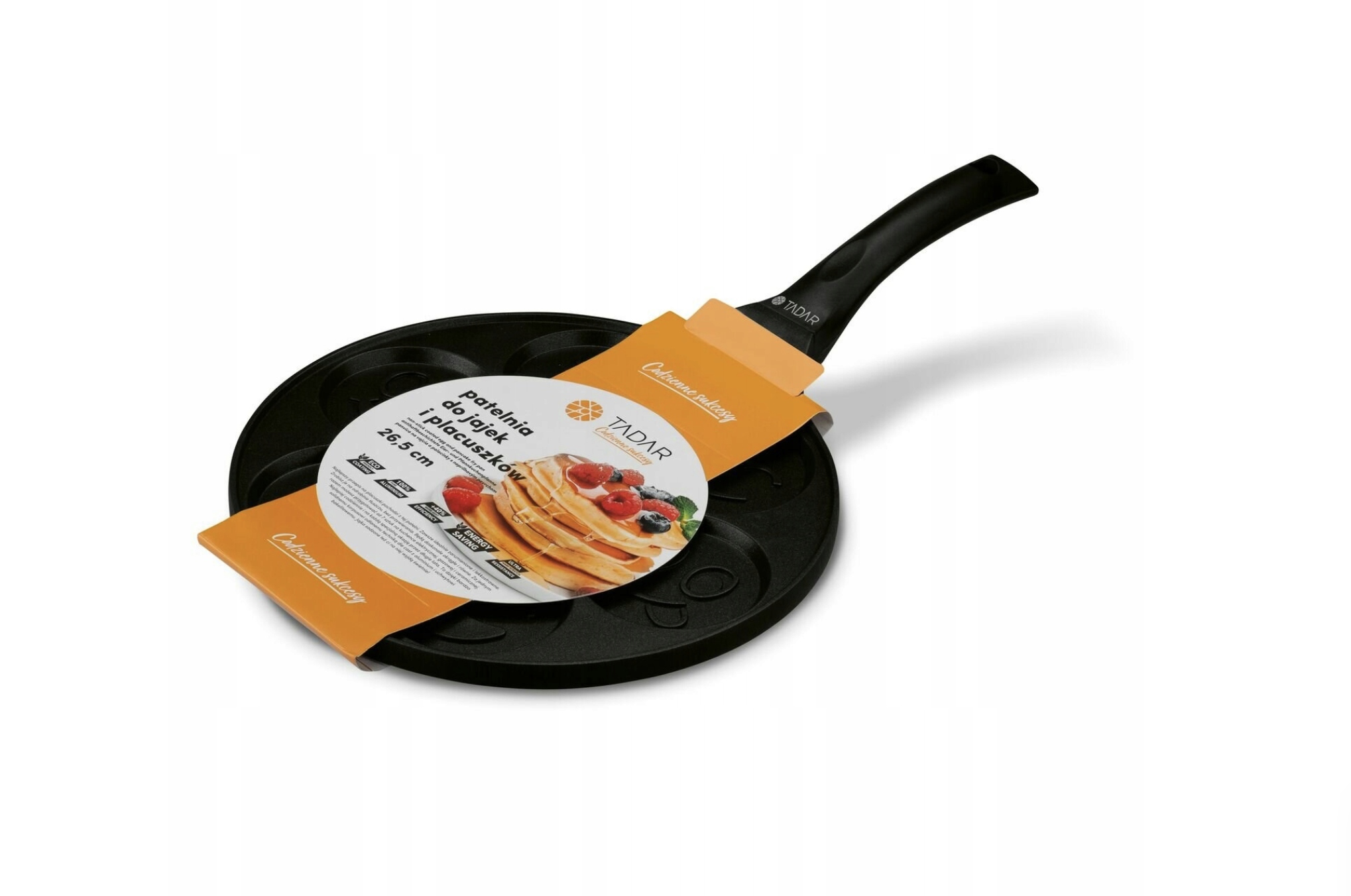 PATELNIA DO NALEŚNIKÓW PLACKÓW 26 CM GRATIS Powłoka marmurowa