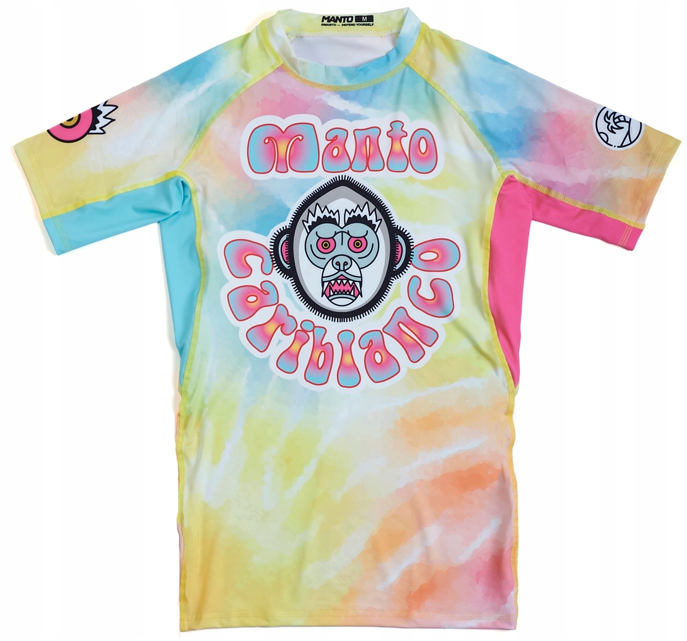 Manto Rashguard krótki rękaw Cariblanco tie dye S
