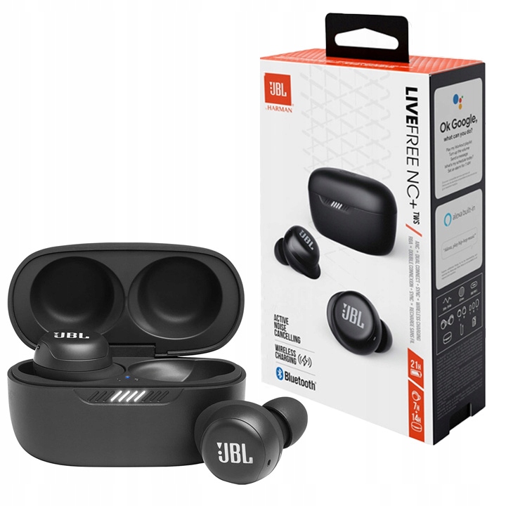 

Słuchawki bezprzewodowe Jbl Live Free Nc+ czarne