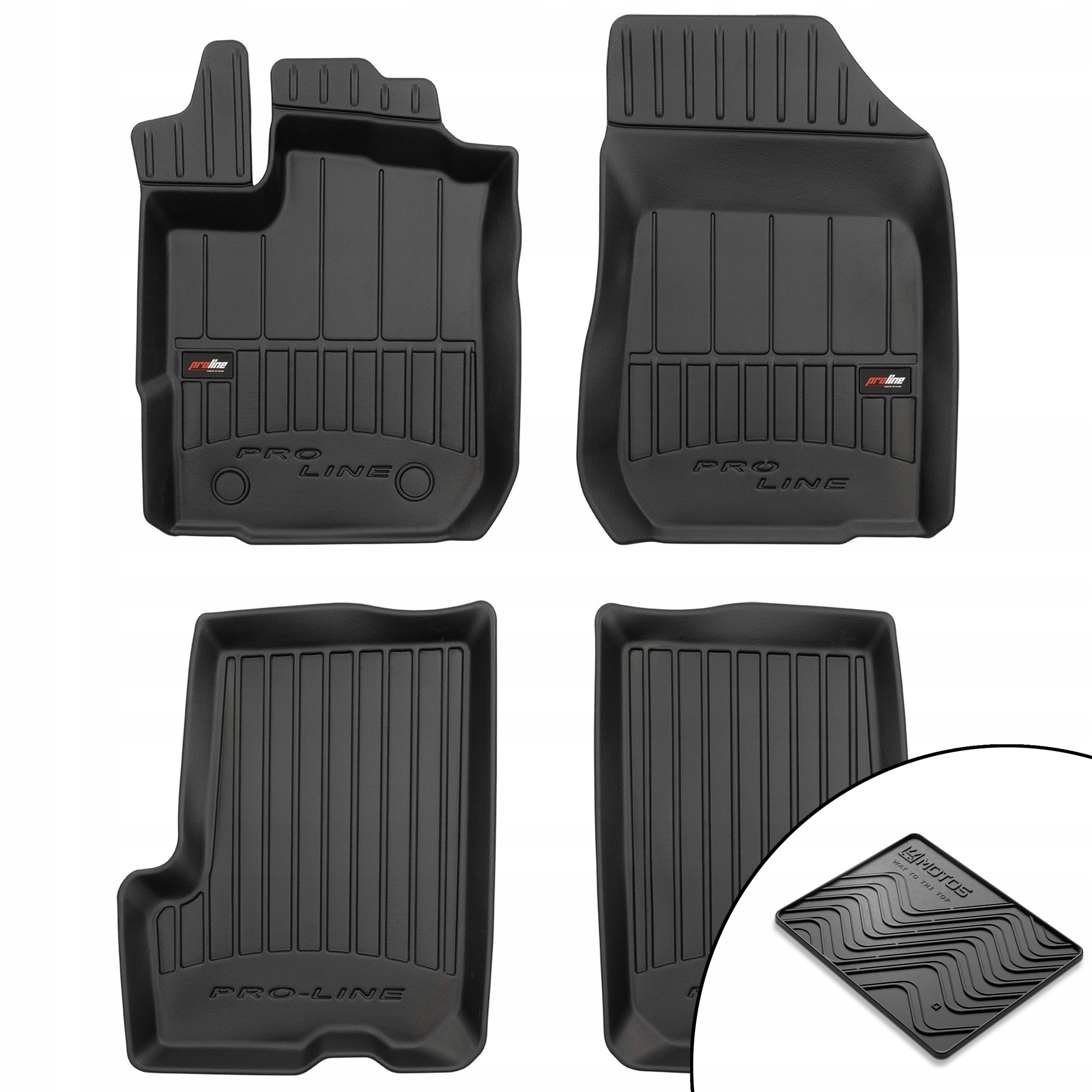 3D gumové rohože Dacia Logan MCV I 2006-2013 rohož zdarma