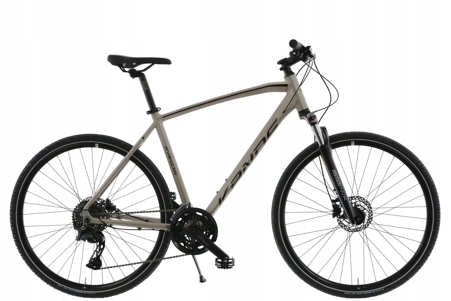 Rower Kands Crossowy 28 Avangarde r21' piaskowy CUES HYDRAULIKA r24M Nowość