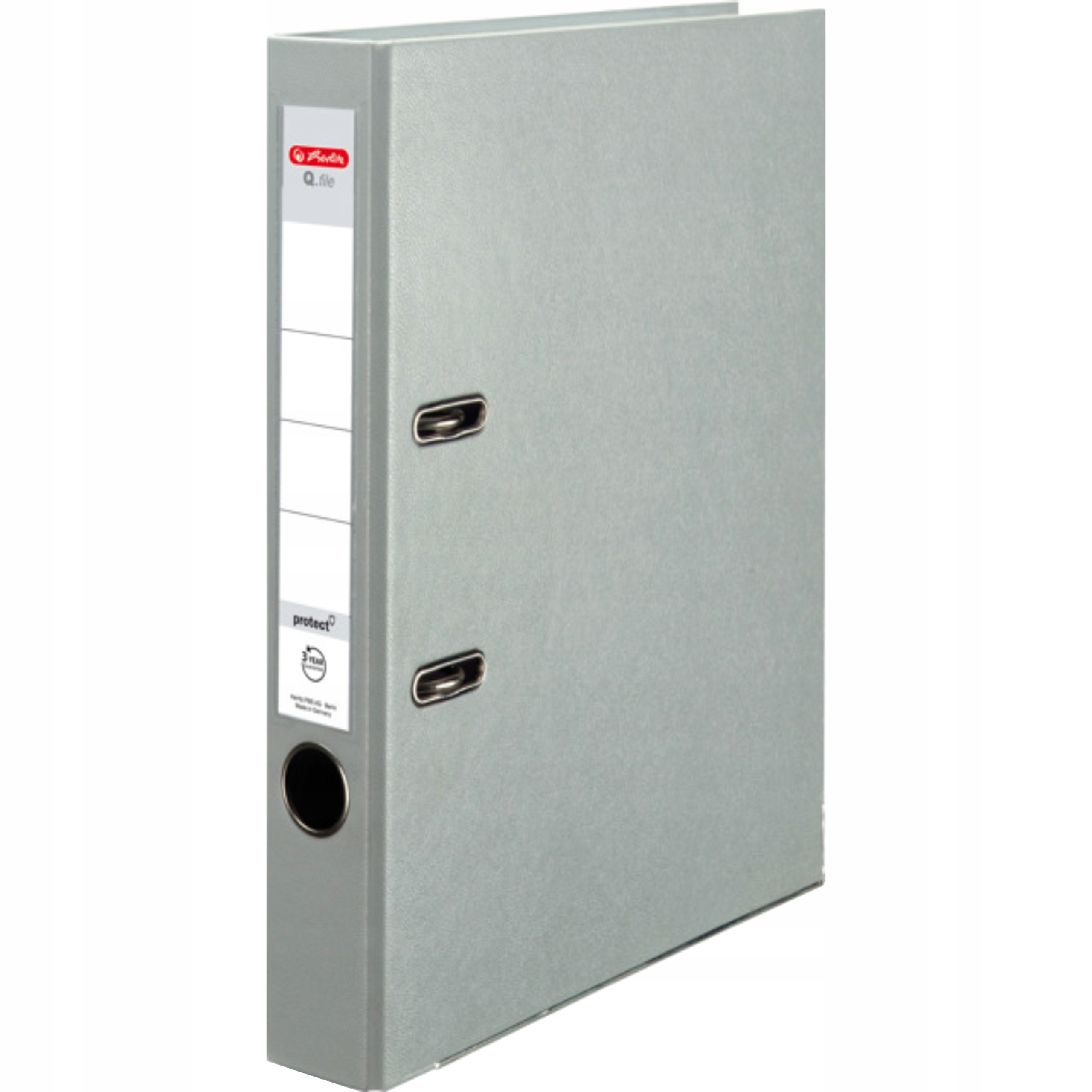 

Segregator Herlitz A4 50mm 5cm Q.file popielaty