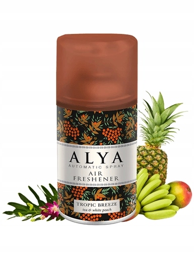 7 x Alya Náhradní náplň do osvěžovače Tropic Breeze pro interiér 250 ml