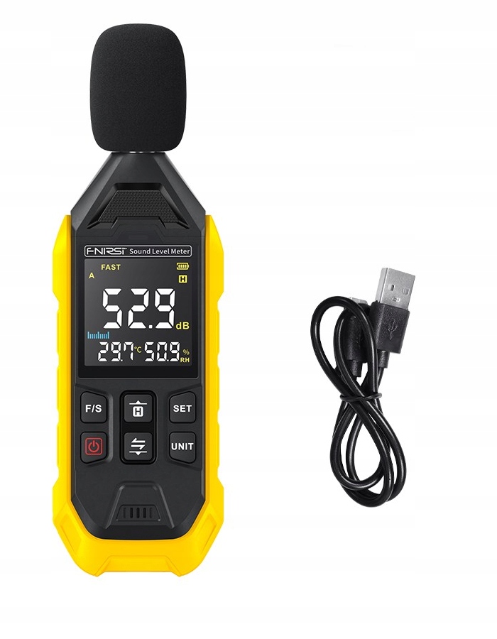 Fnirsi FDM01 - Miernik poziomu głośności