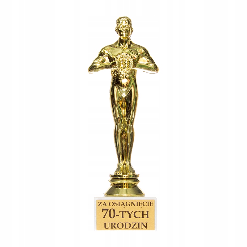

Statuetka Za osiągnięcie 70 urodzin